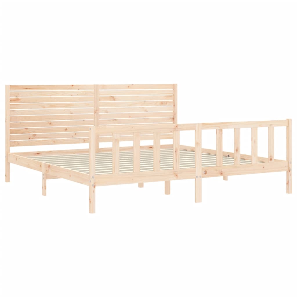 Sengeramme med hodegavl Super King heltre