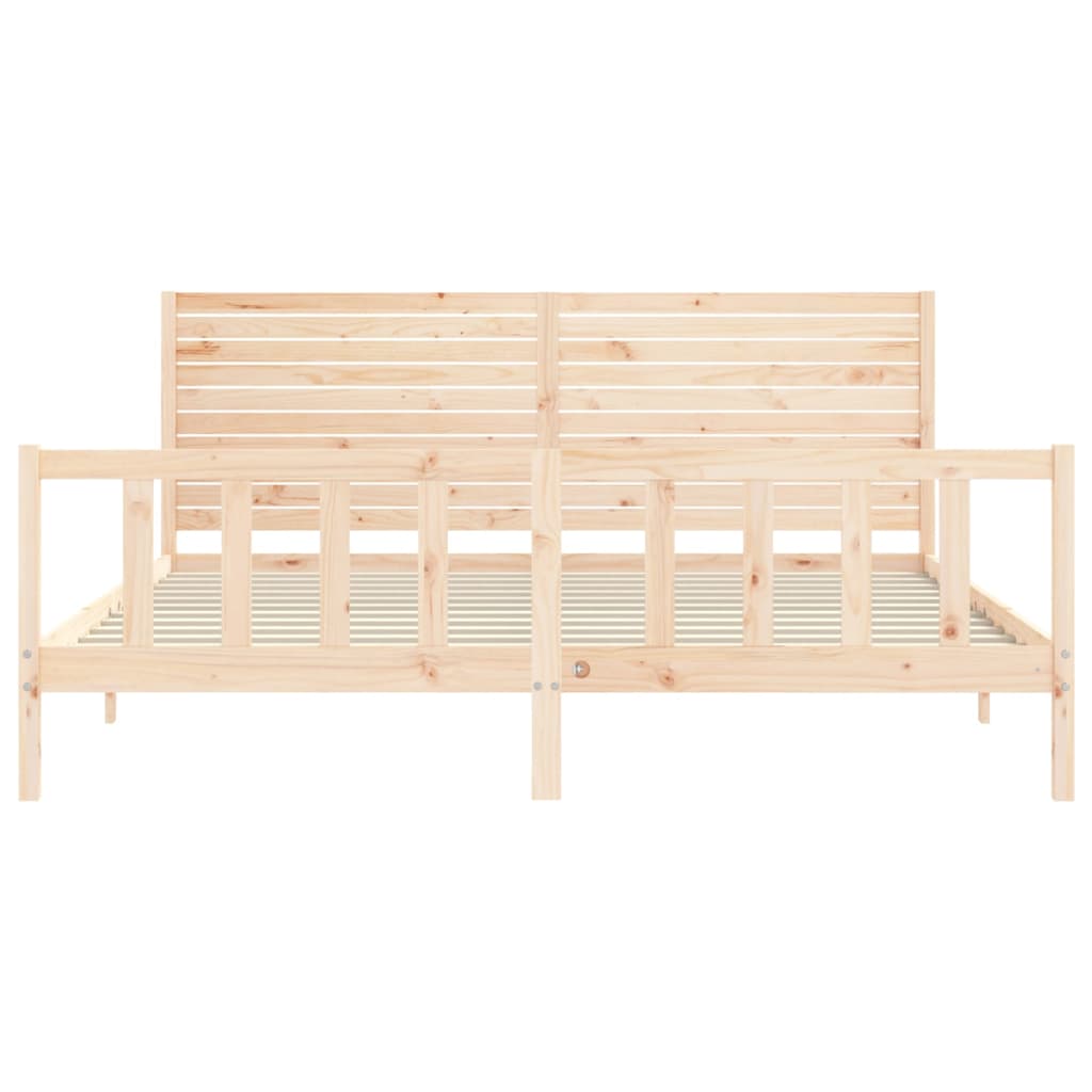 Sengeramme med hodegavl Super King heltre