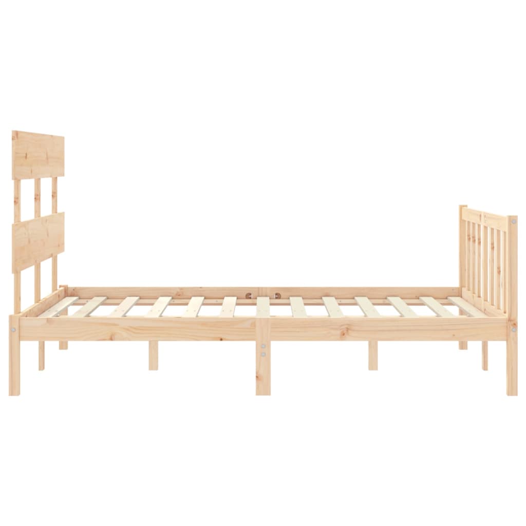 Sengeramme uten madrass 140x200 cm heltre furu