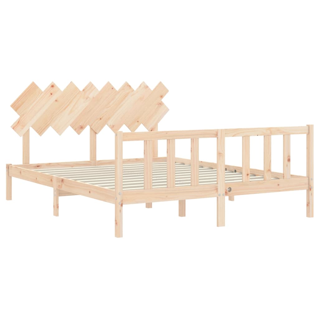 Sengeramme uten madrass 160x200 cm heltre furu