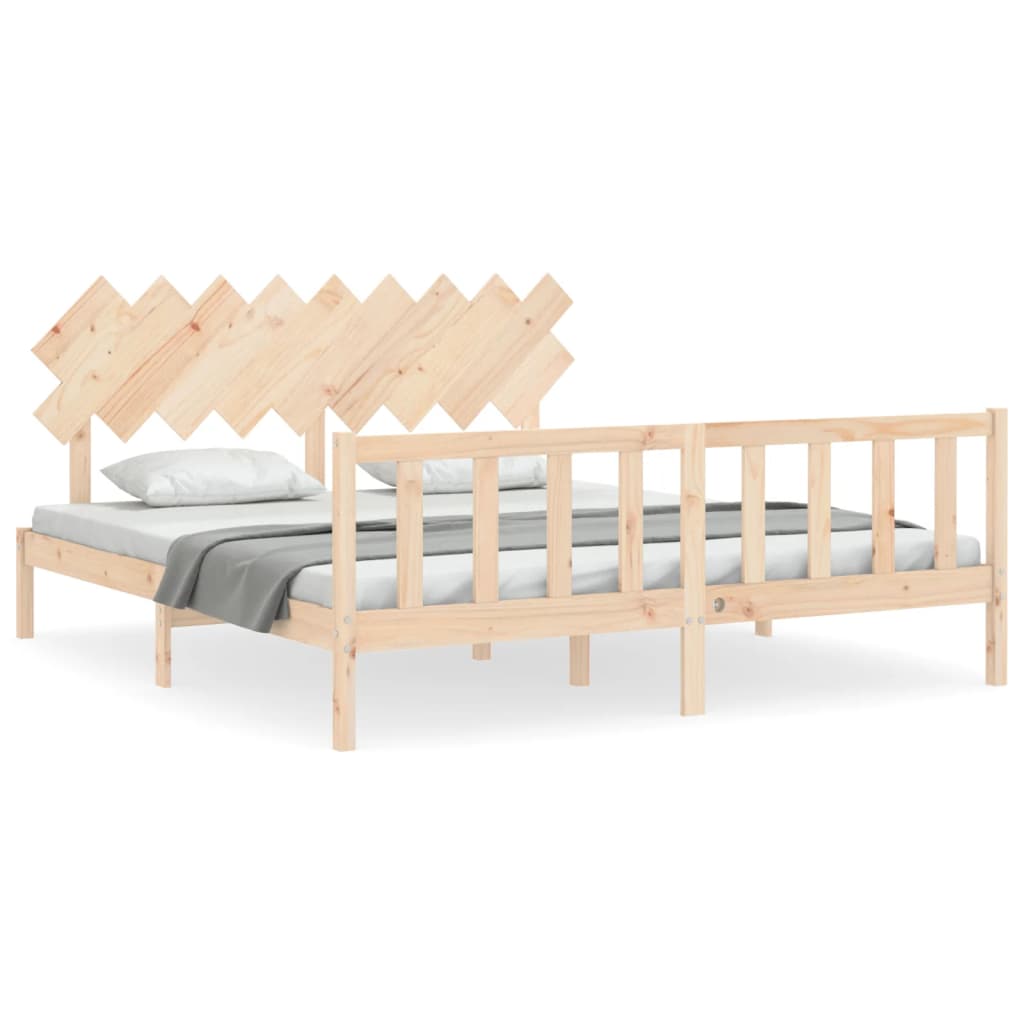 Sengeramme med hodegavl Super King heltre
