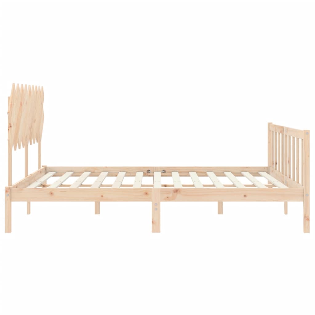 Sengeramme med hodegavl Super King heltre