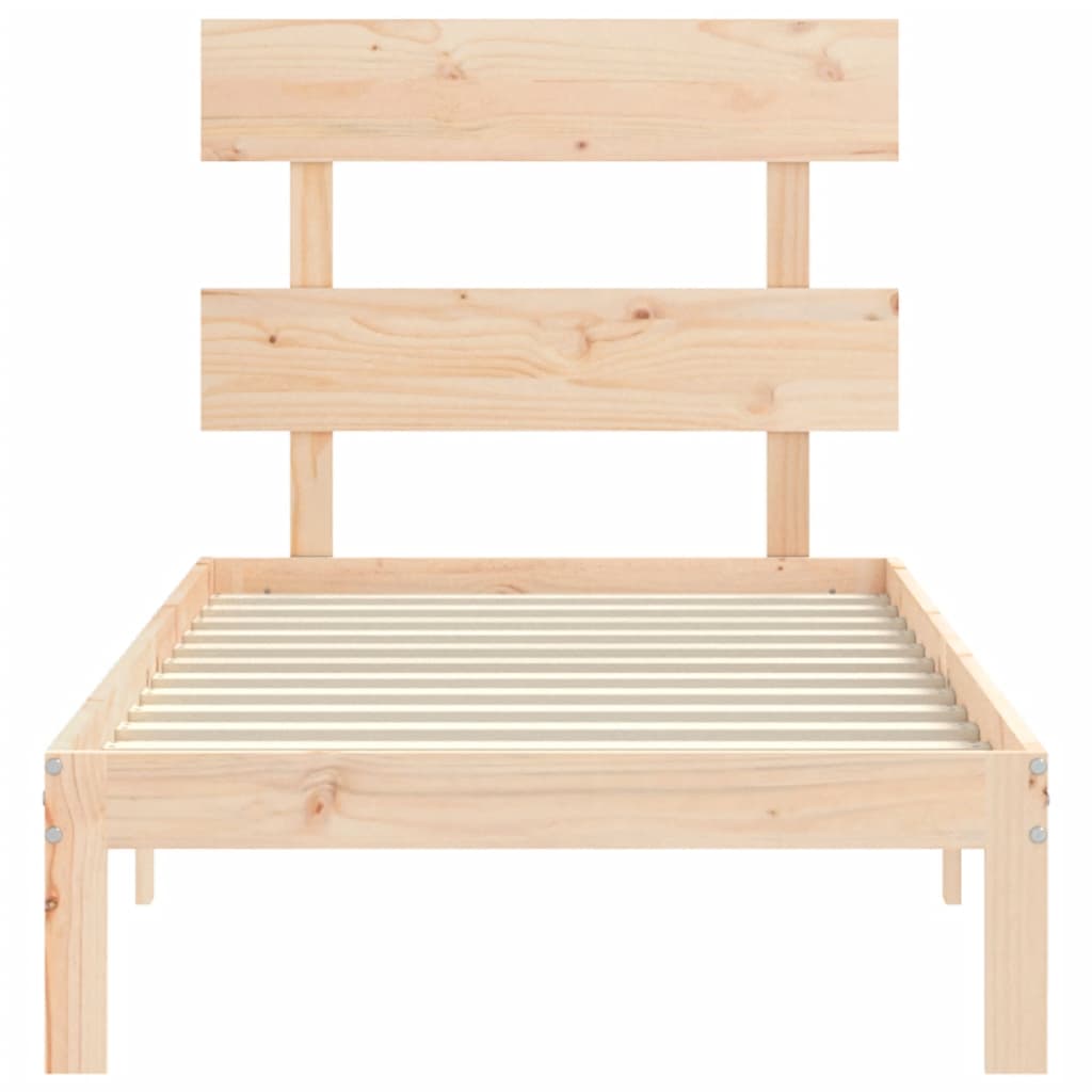 Sengeramme uten madrass 90x200 cm heltre furu