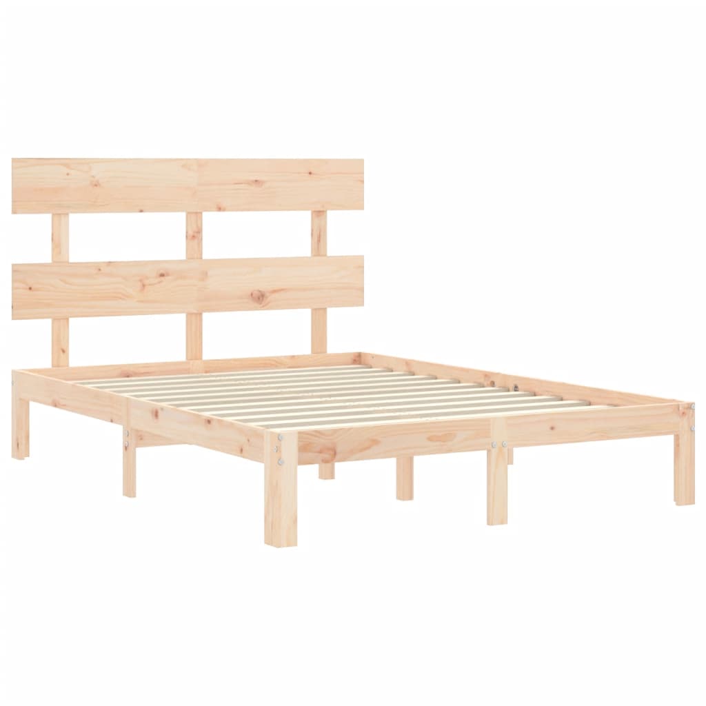 Sengeramme uten madrass 140x200 cm heltre furu