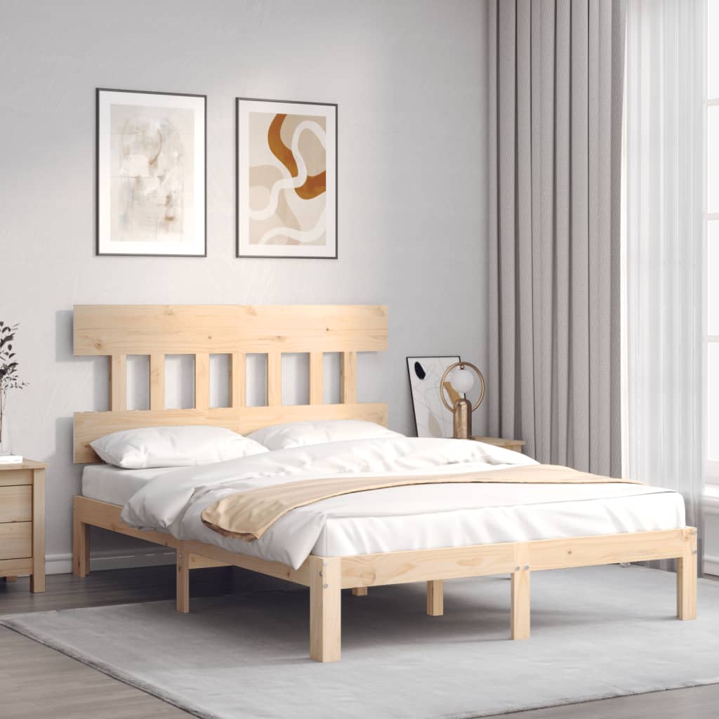 Sengeramme uten madrass 140x190 cm heltre furu