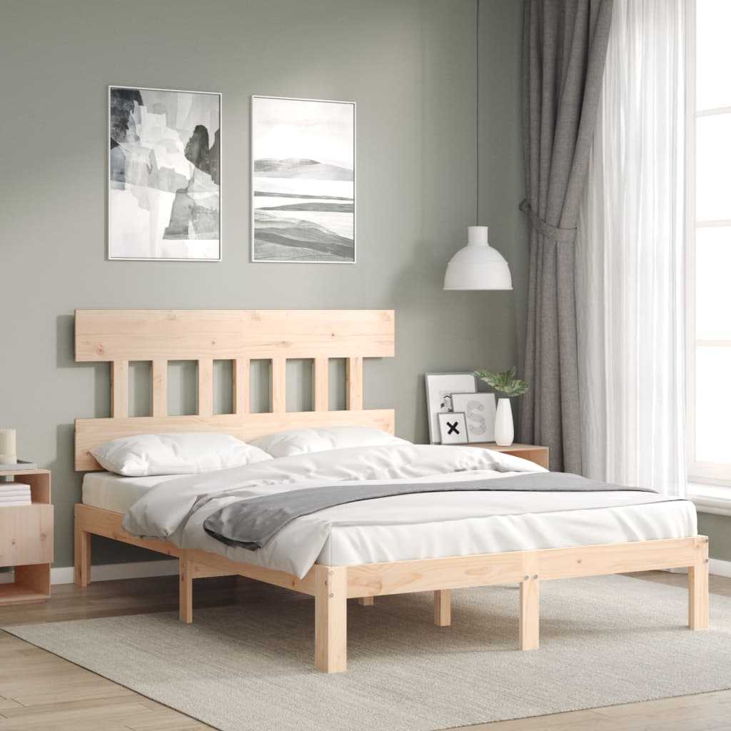 Sengeramme uten madrass 140x190 cm heltre furu