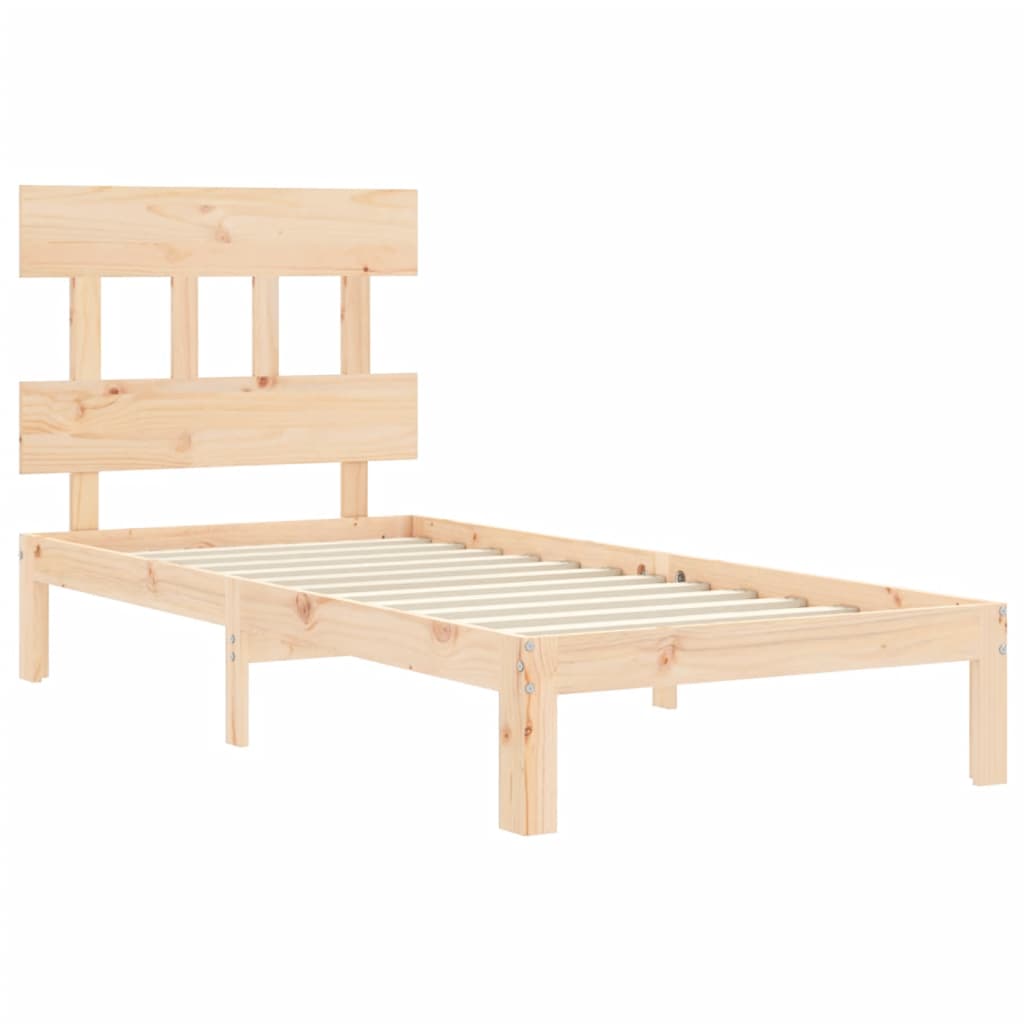Sengeramme uten madrass 90x200 cm heltre furu