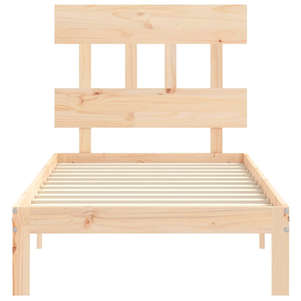 Sengeramme uten madrass 90x200 cm heltre furu