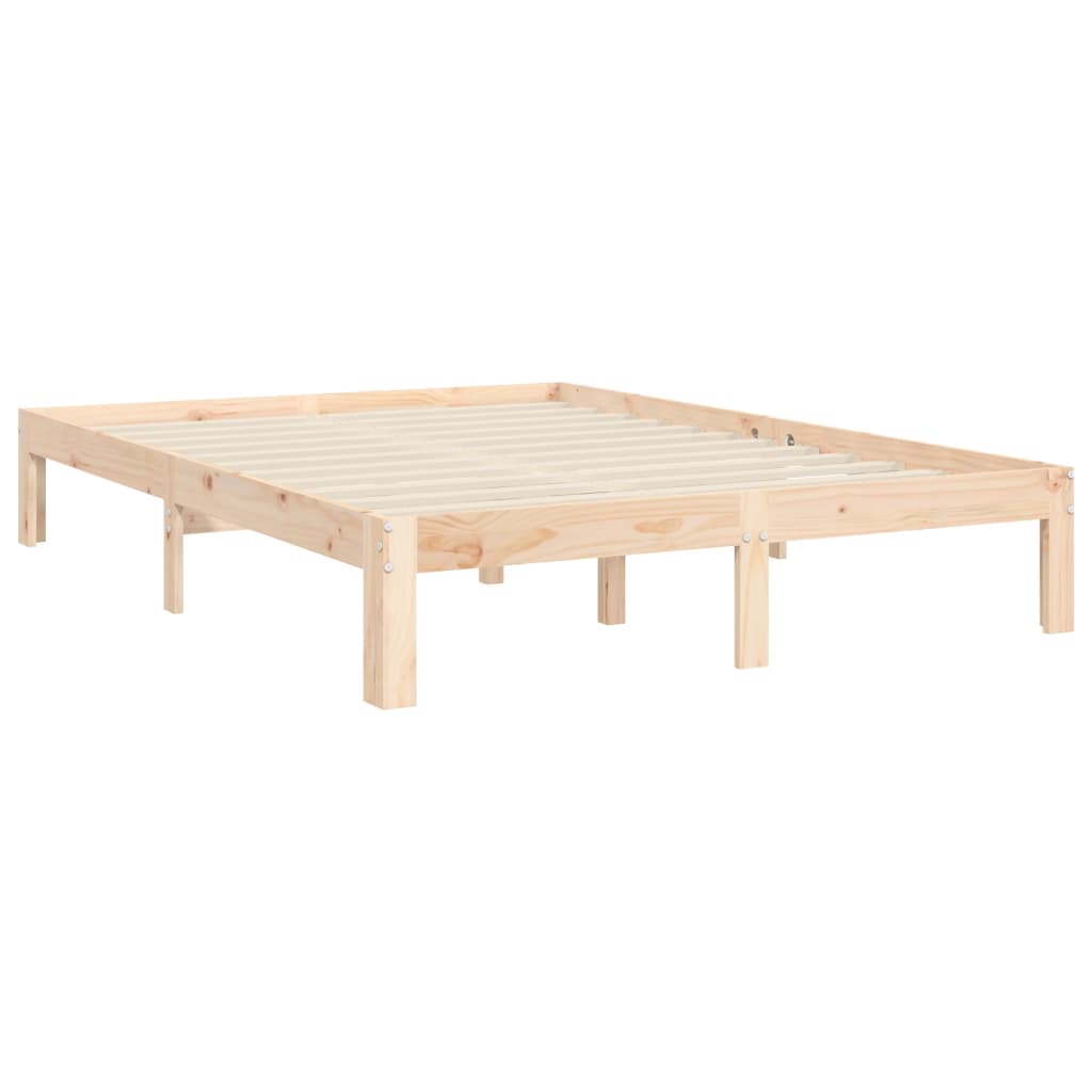 Sengeramme uten madrass 140x200 cm heltre furu