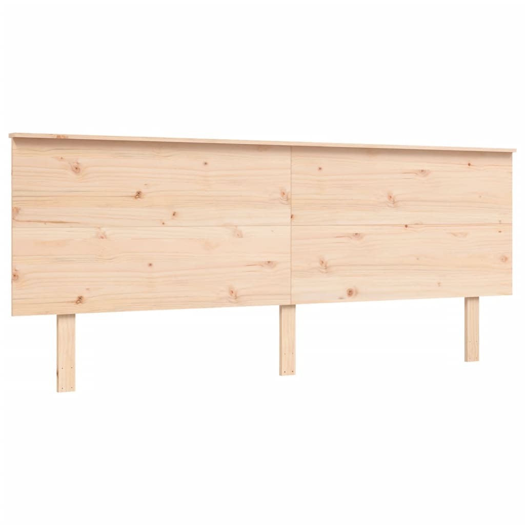 Sengeramme med madrass 200x200 cm heltre furu