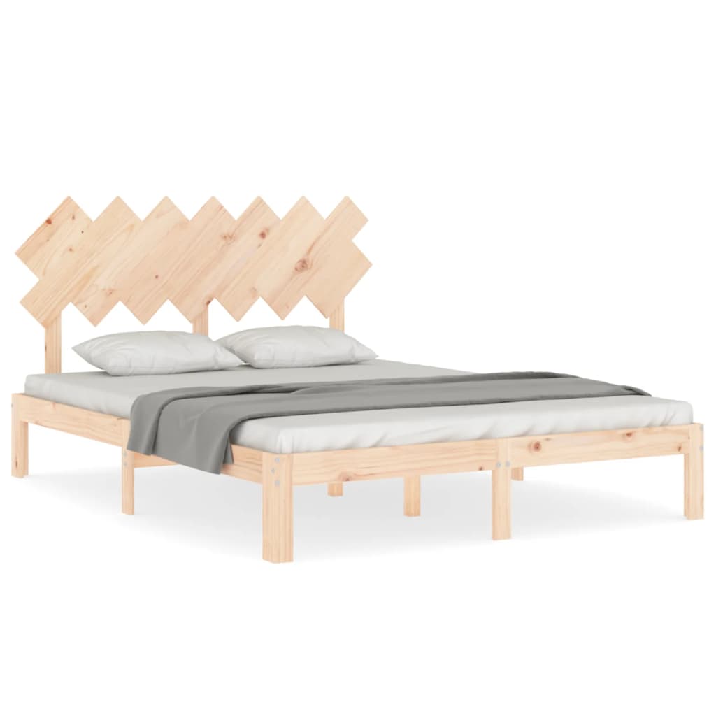 Sengeramme med hodegavl King Size heltre