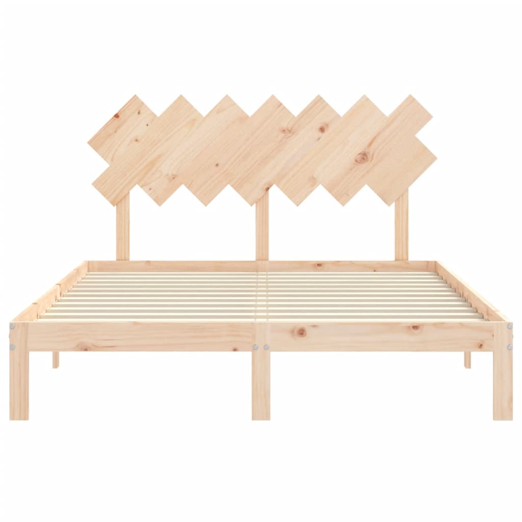 Sengeramme med hodegavl King Size heltre