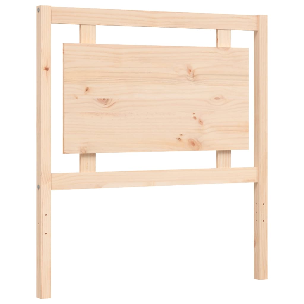 Sengeramme med hodegavl 100x200 cm heltre