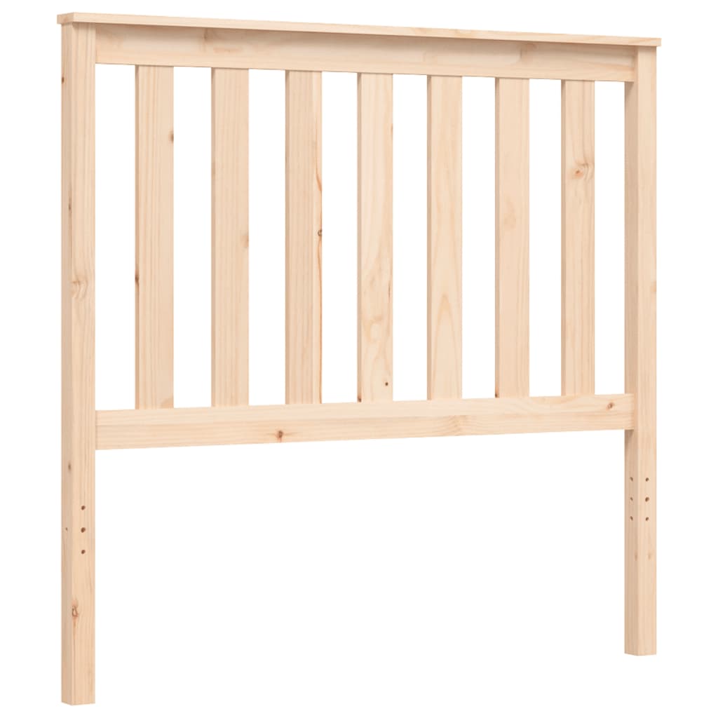 Sengeramme med hodegavl 100x200 cm heltre