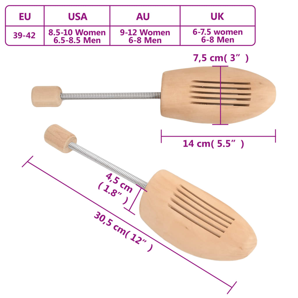 Skobårer 2 par EU 39-42 heltre lotus