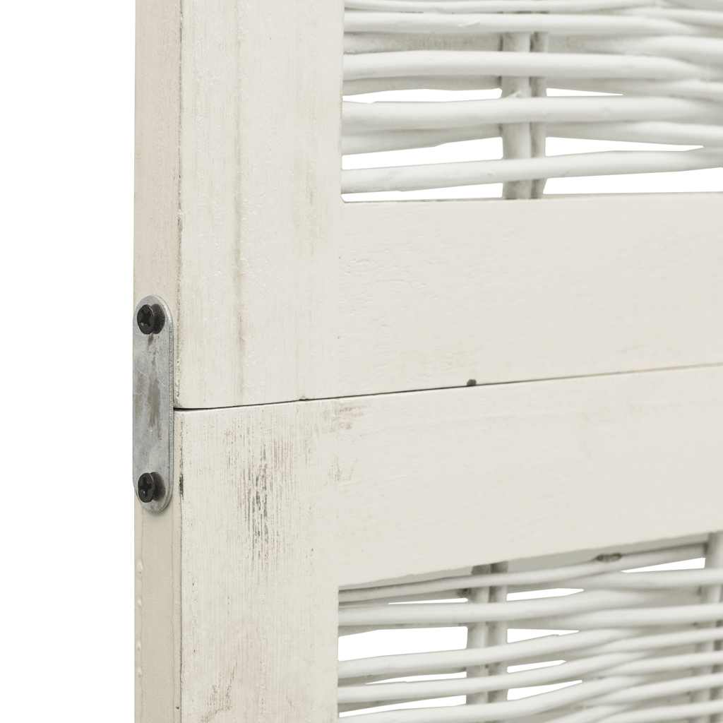 Romdeler 3 paneler hvit heltre keisertre
