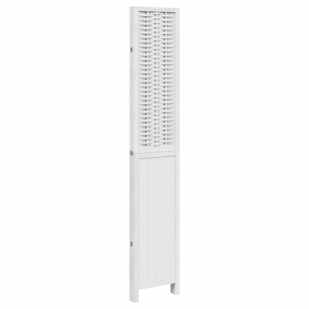 Romdeler 4 paneler hvit heltre keisertre