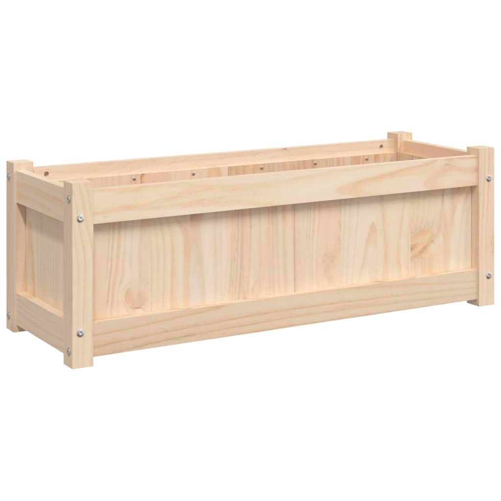 Plantekasse 90x31x31 cm heltre furu