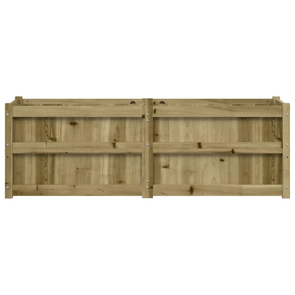 Hageplantekasse 150x50x50 cm impregnert furu