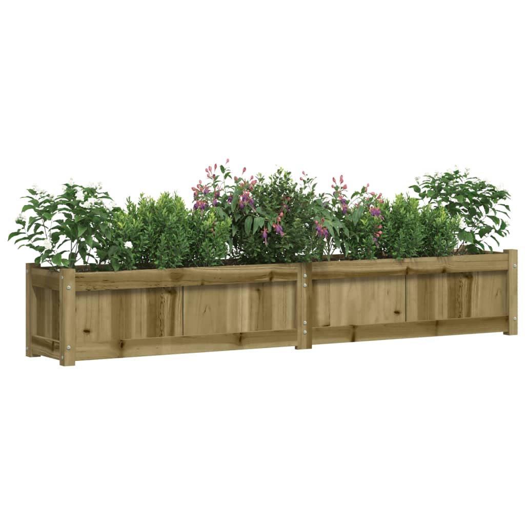 Hageplantekasse 180x31x31 cm impregnert furu
