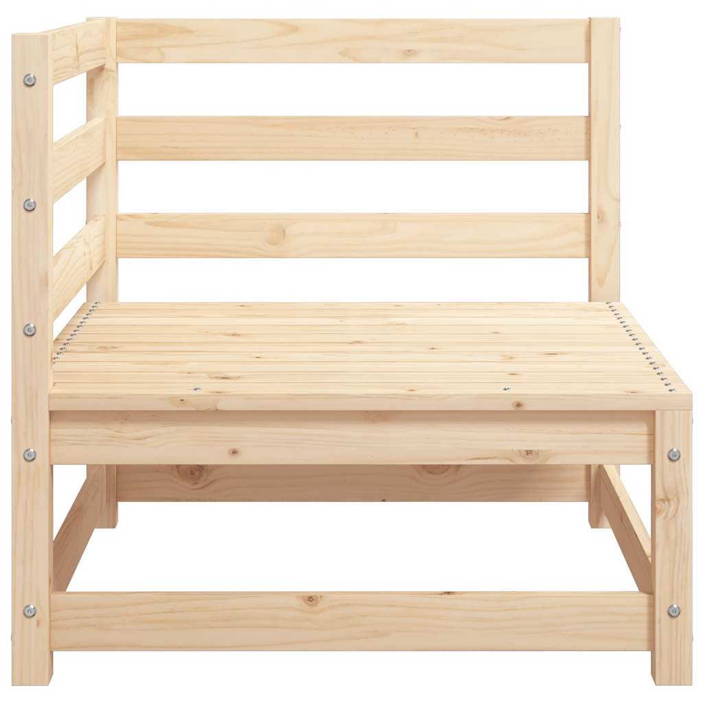 Hagesofa for hjørne 70x70x67 cm heltre douglasgran