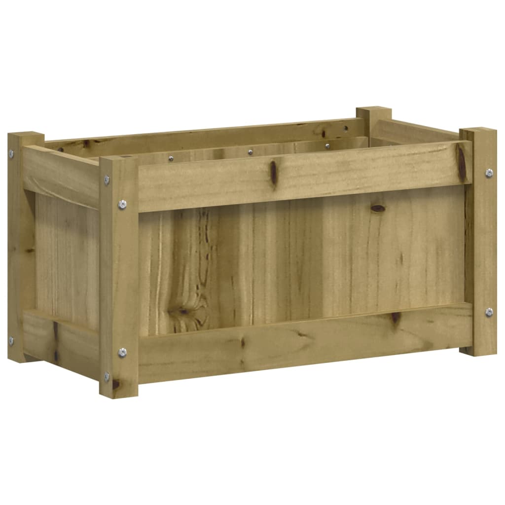 Hageplantekasse 60x31x31 cm impregnert furu