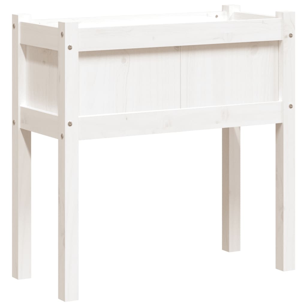 Plantekasse med ben 70x31x70 cm heltre furu vidaXL