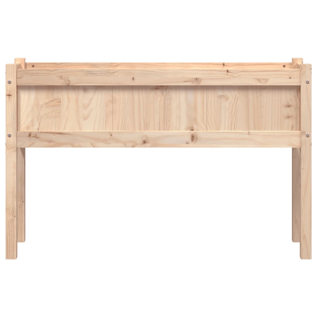 Hageplantekasse med ben 110x31x70 cm heltre furu