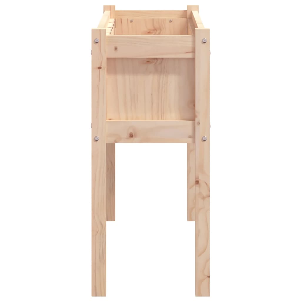 Hageplantekasse med ben 110x31x70 cm heltre furu