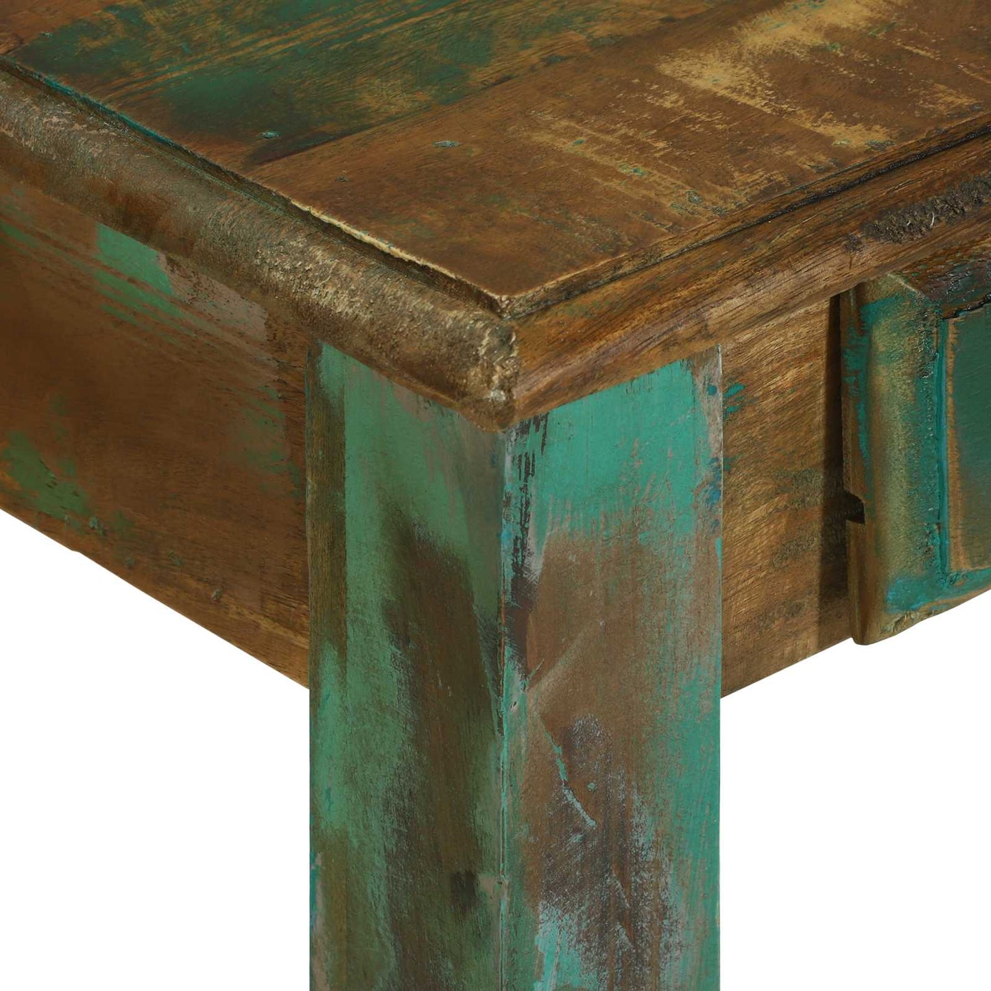 Skrivebord med skuff Brun 112 x 55 x 76 cm Massiv Reclaim Tre