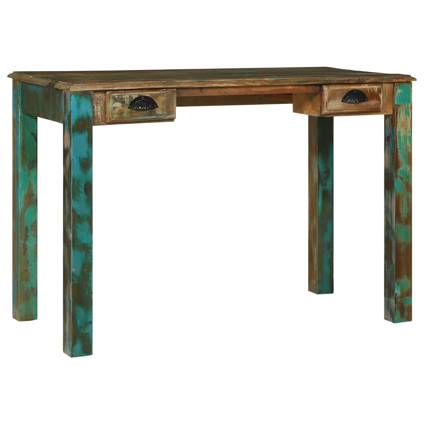 Skrivebord med skuff Brun 112 x 55 x 76 cm Massiv Reclaim Tre
