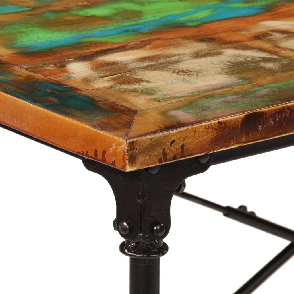 Spisebord 220x90x77 cm gjenvunnet heltre