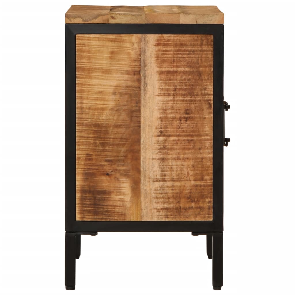Nattbord 40x30x52,5 cm grovt heltre mangotre