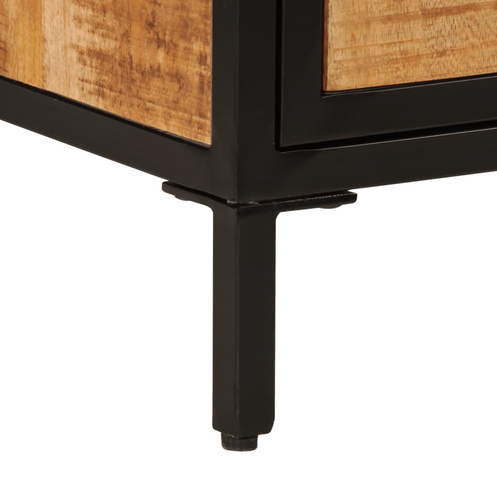 Nattbord 40x30x52,5 cm grovt heltre mangotre