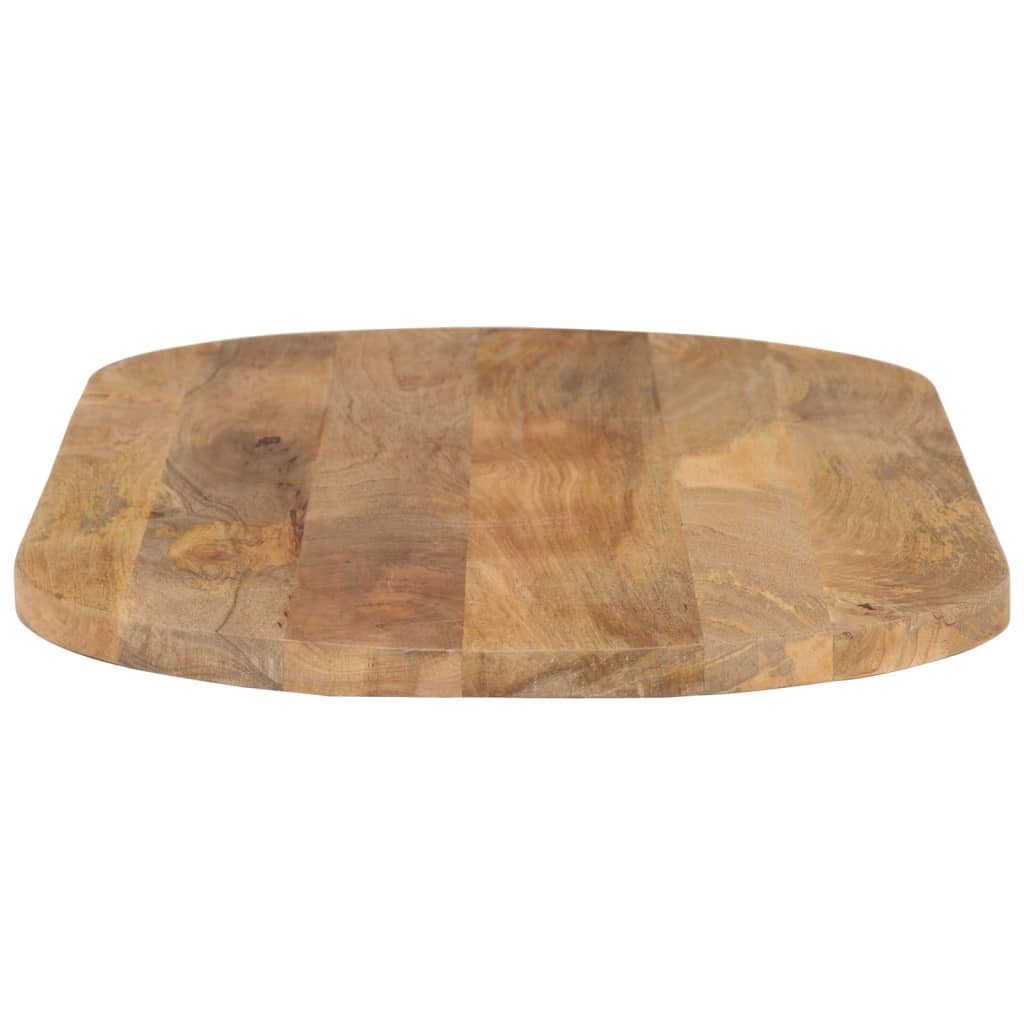 Bordplate 100x40x2,5 cm oval heltre mango