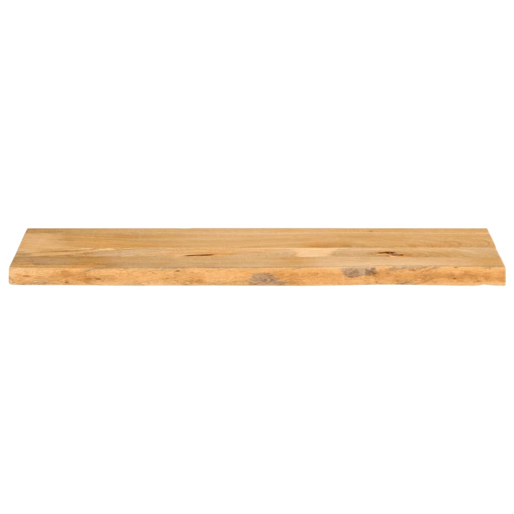 Bordplate naturlig kant 110x40x3,8 cm heltre mango