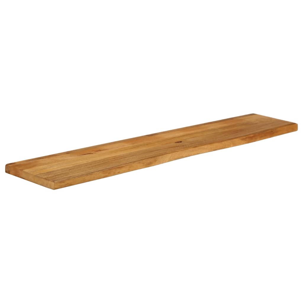 Bordplate naturlig kant 180x30x2,5 cm heltre mango