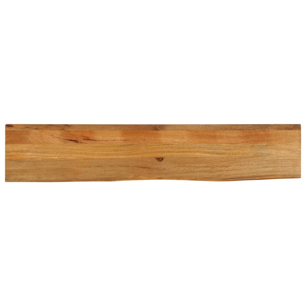Bordplate 160x40x2,5 cm naturlig kant heltre mango