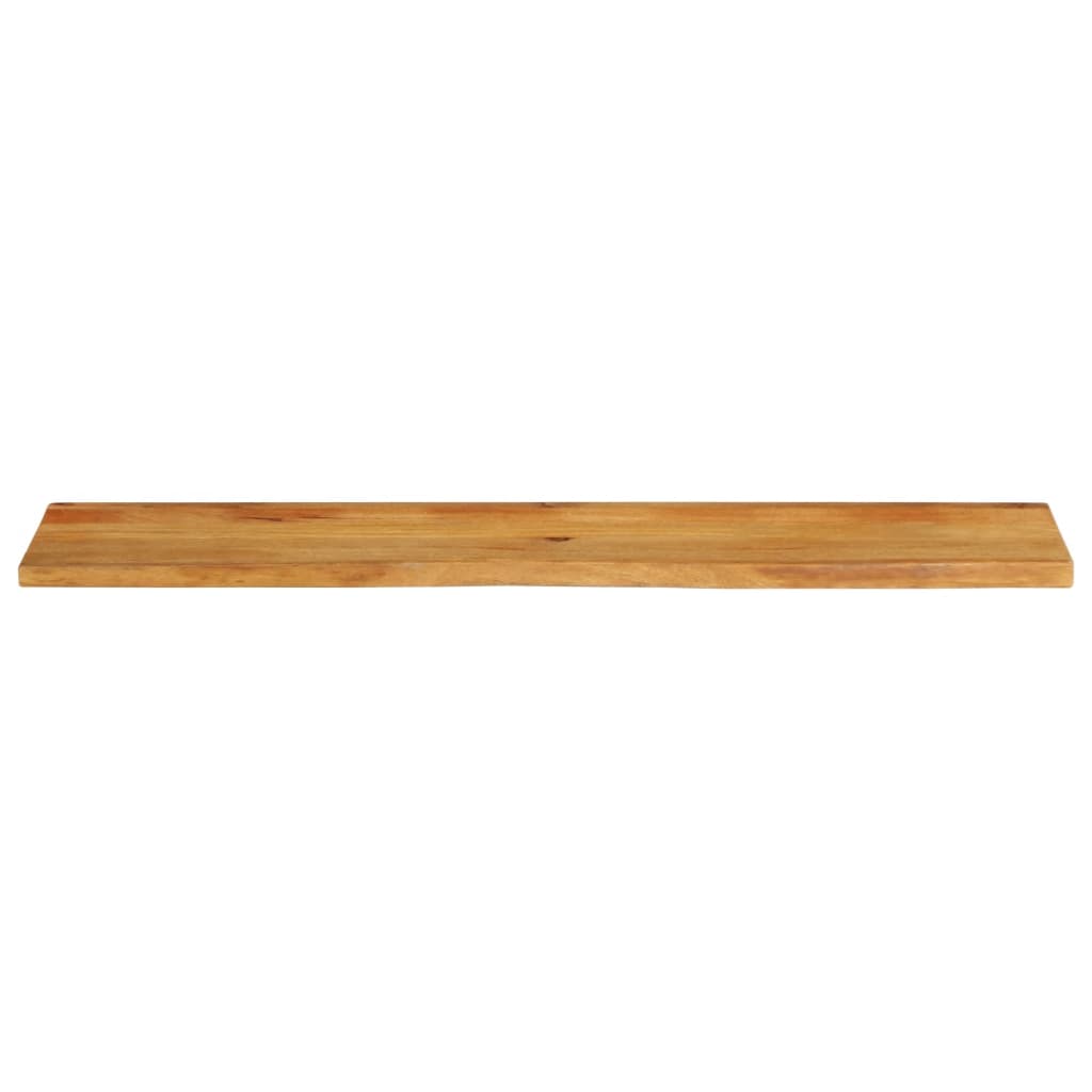 Bordplate 160x40x2,5 cm naturlig kant heltre mango