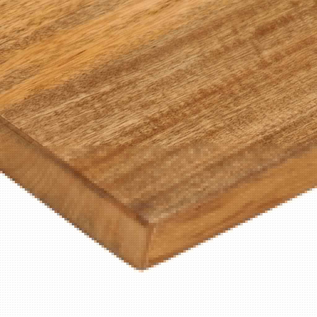 Bordplate 180x40x2,5 cm naturlig kant heltre mango