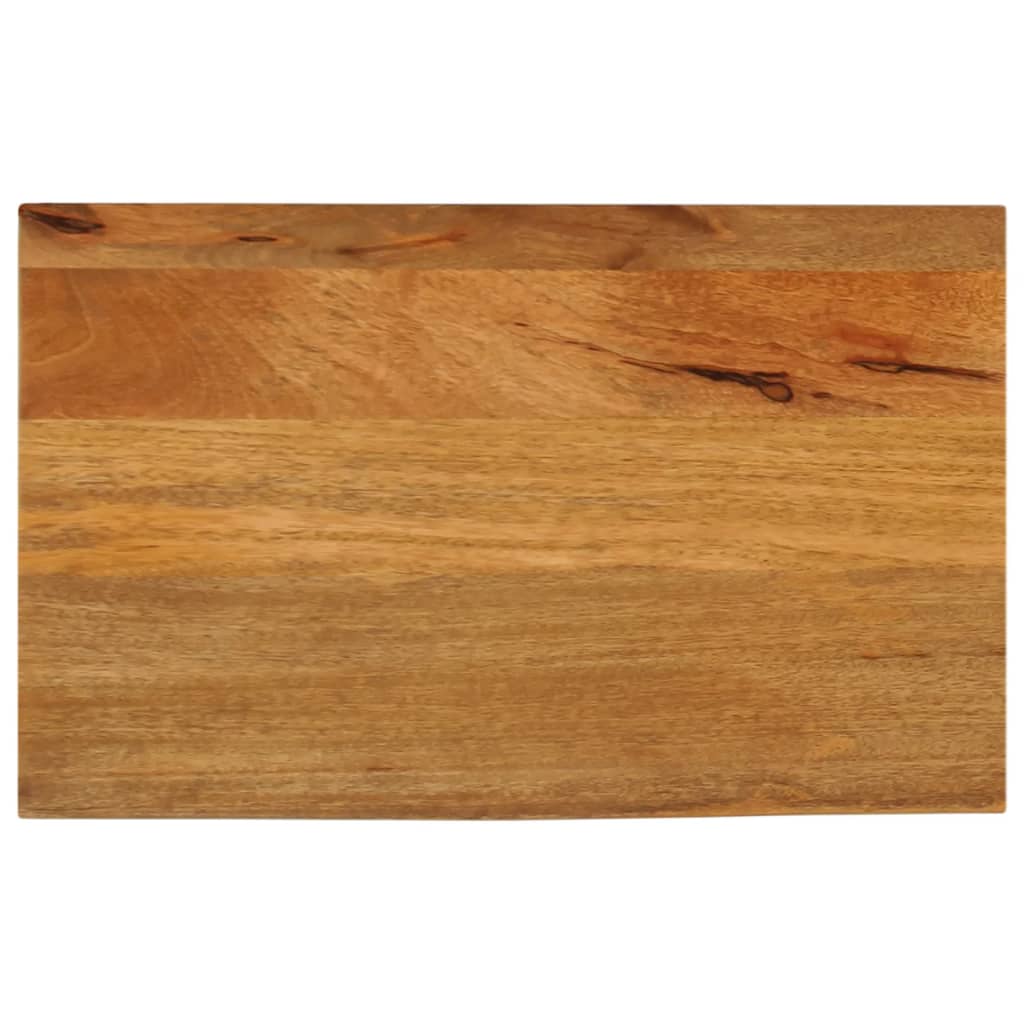 Bordplate naturlig kant 40x30x3,8 cm heltre mango