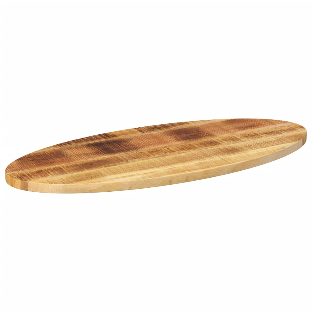 Bordplate 100x40x2,5 cm oval heltre mango