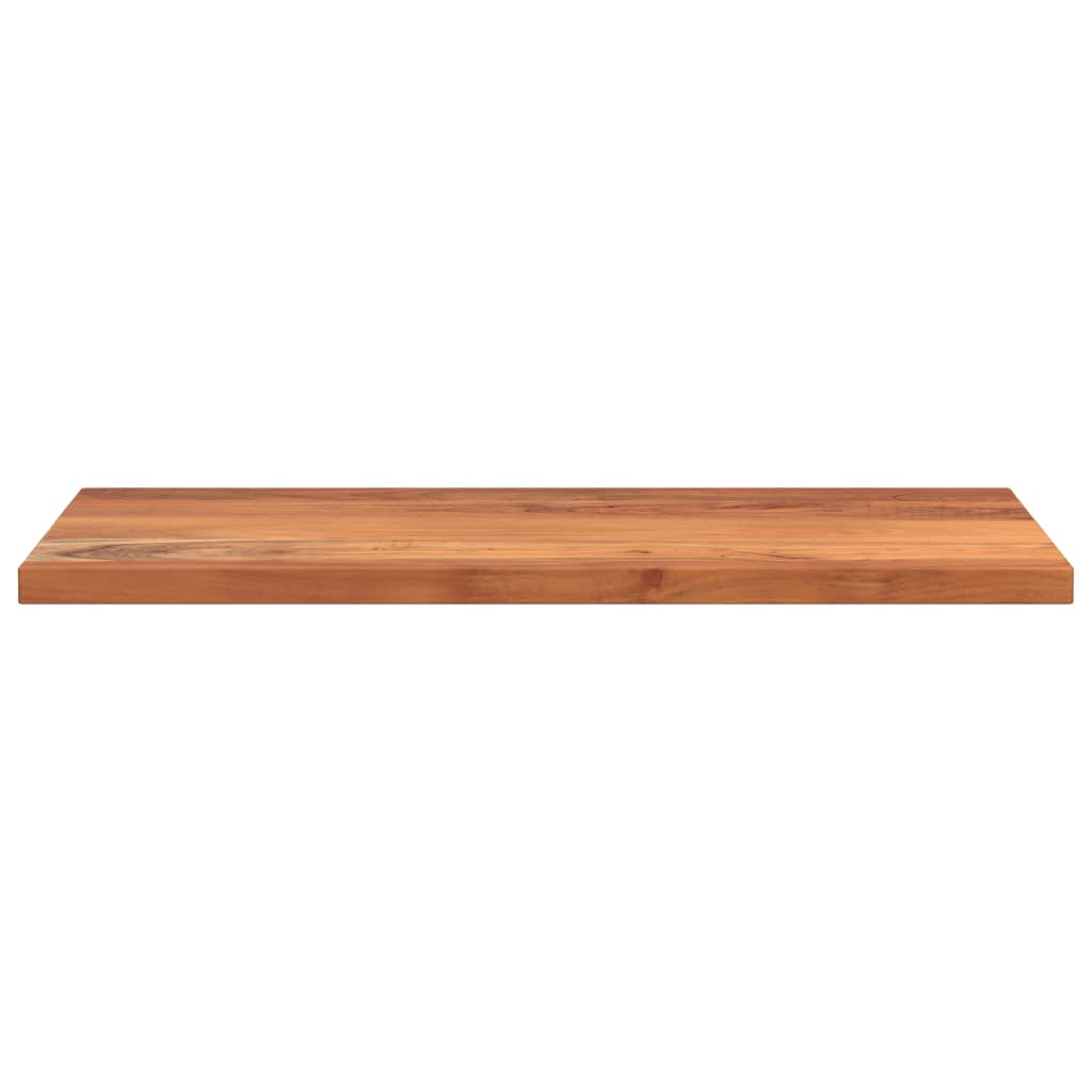 Bordplate 110x50x2,5 cm rektangulær heltre akasie