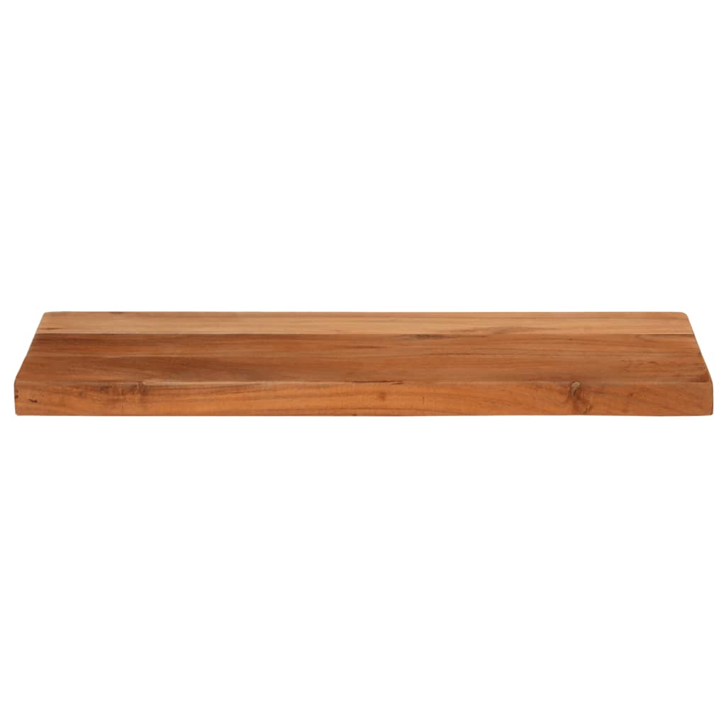 Bordplate 40x20x3,8 cm rektangulær heltre akasie