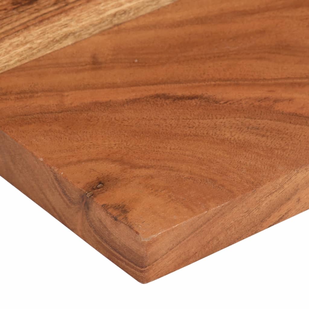 Bordplate 40x20x3,8 cm rektangulær heltre akasie