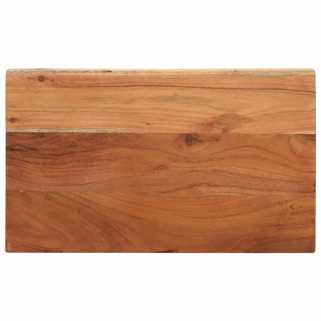 Bordplate 50x20x3,8 cm rektangulær heltre akasie