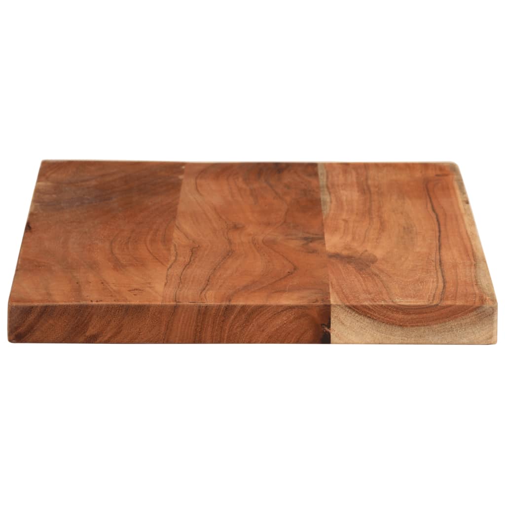 Bordplate 50x20x3,8 cm rektangulær heltre akasie