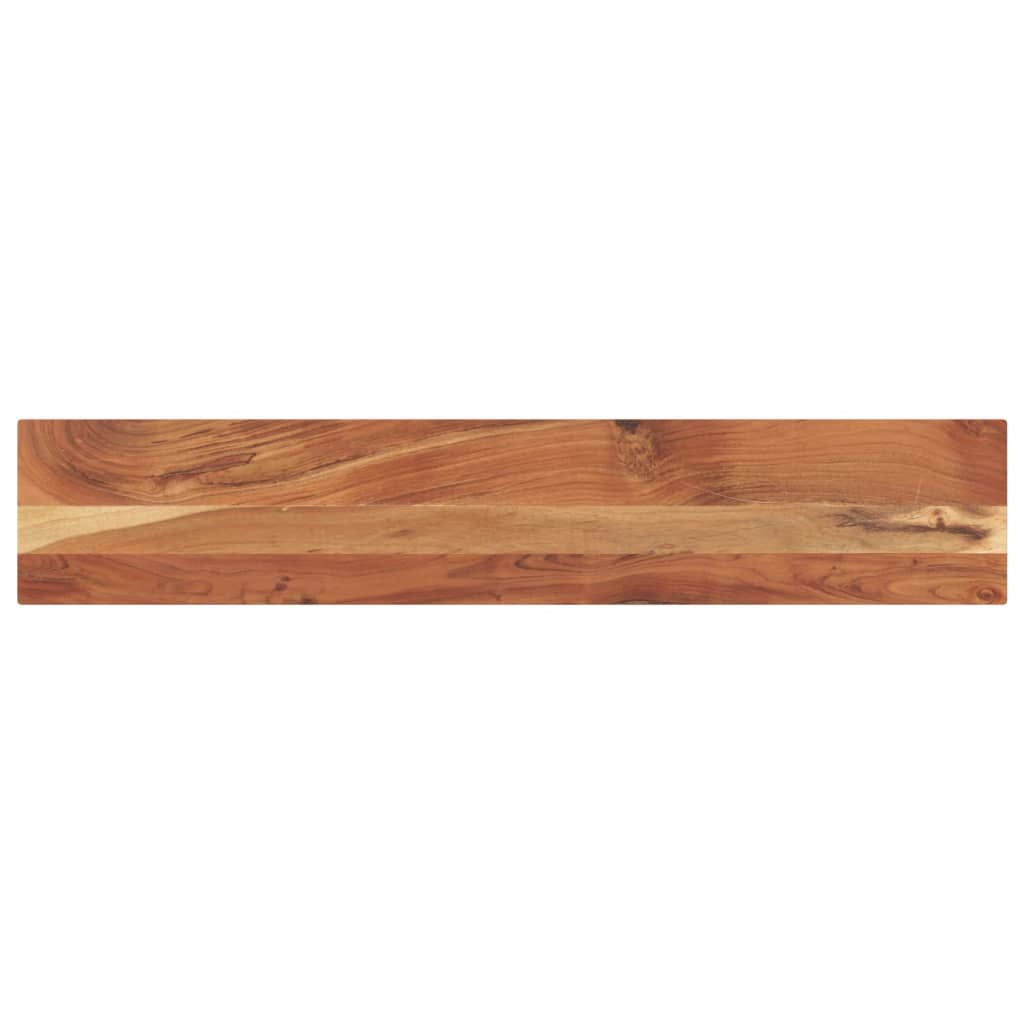 Bordplate 160x20x3,8 cm rektangulær heltre akasie