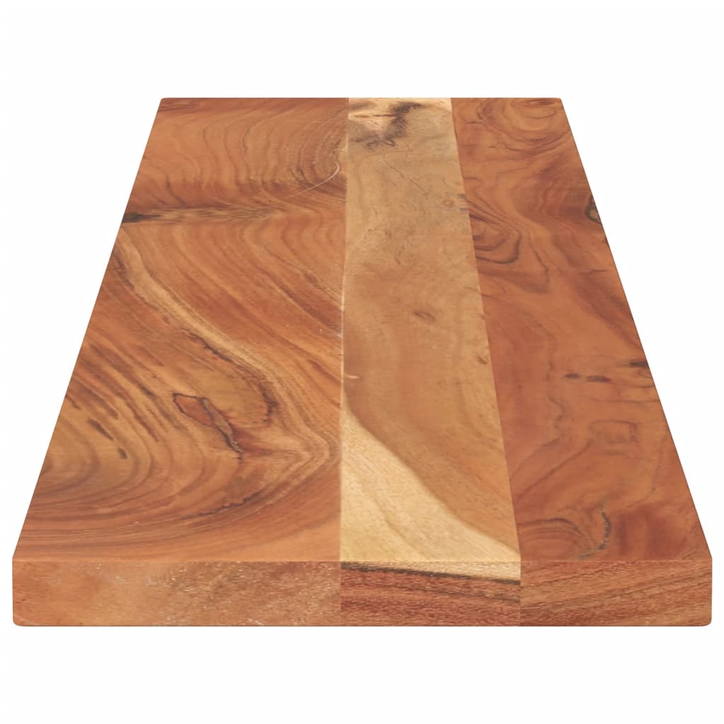Bordplate 160x20x3,8 cm rektangulær heltre akasie