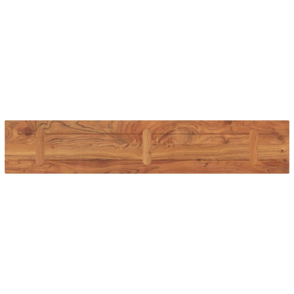 Bordplate 160x20x3,8 cm rektangulær heltre akasie